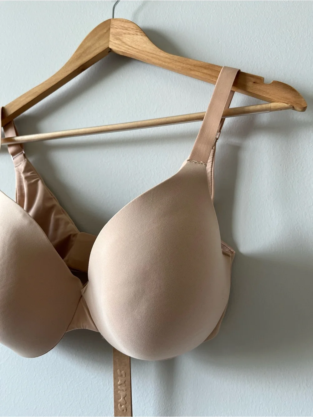 SKIMS Smoothing Intimates Full Coverage Lightly Lined Bra 32DD NWT Clay Color - Picture 3 of 9